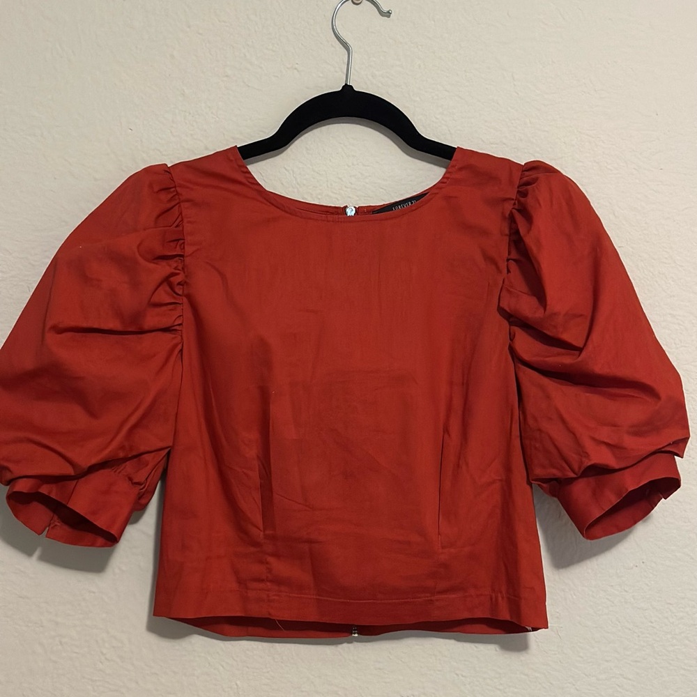 Orange forever 21 top